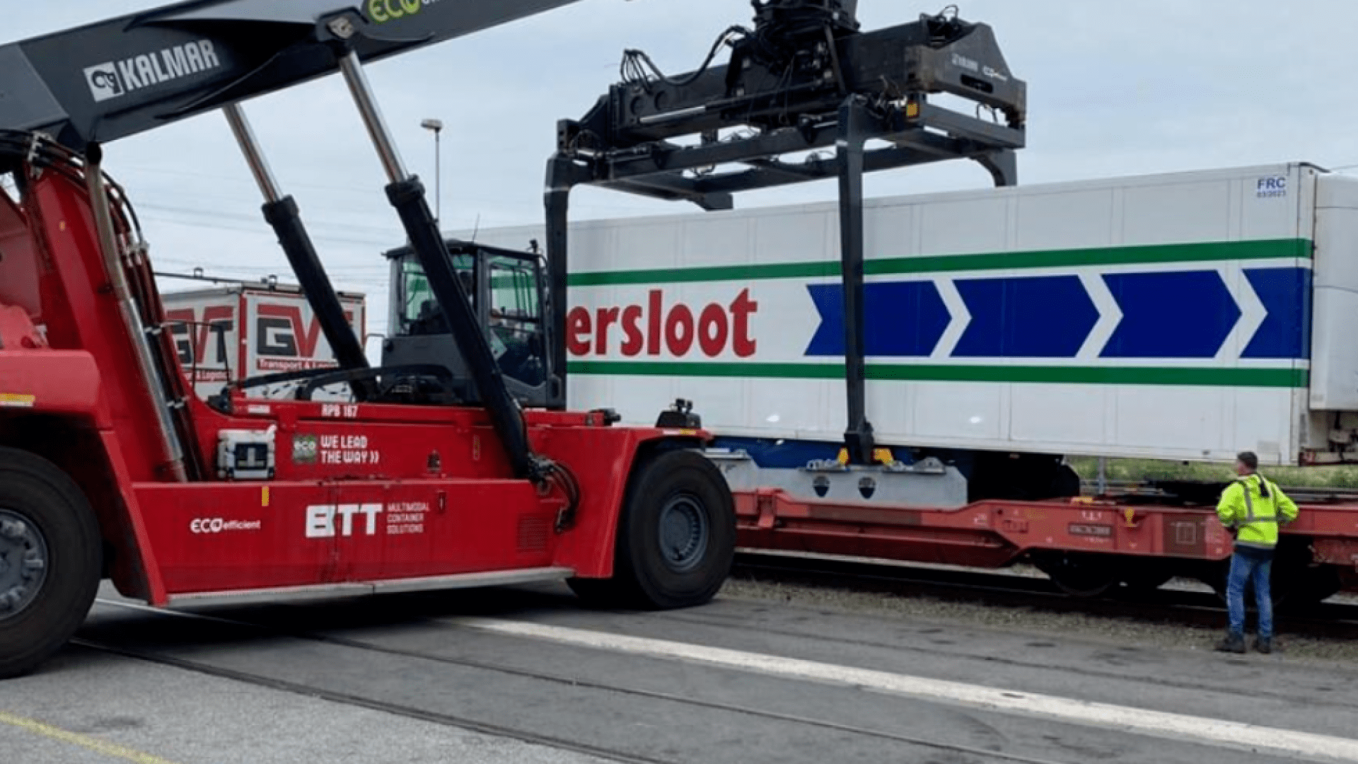 Testrit Tilburg-Polen: spoor zeer geschikt voor vervoer planten