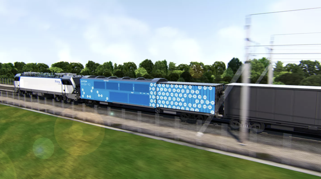 Alstom hydrogen powered trains