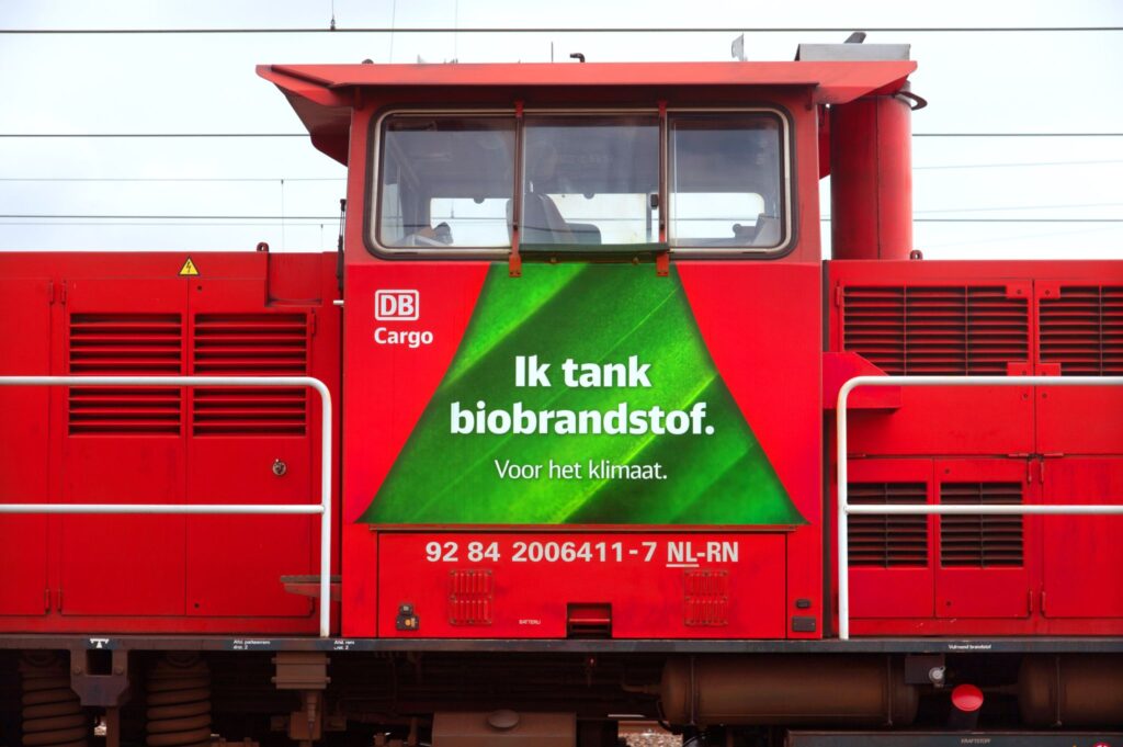 Rail freight on bio fuels