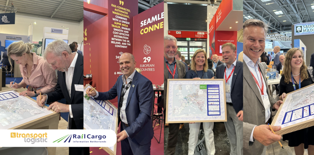 Rail cargo tijdens transport logistics munchen