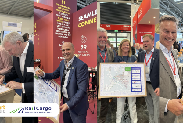 Rail cargo tijdens transport logistics munchen