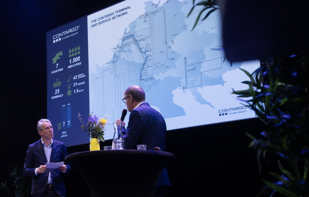 Jürgen Albersmann tijdens het Spoorcongres